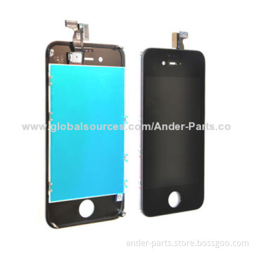 LCD Digitizer Glass Assembly for iPhone 4, GSM and CDMA available, LCD Preattached